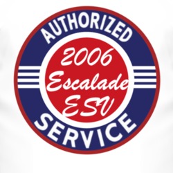 Authorized Service 2006 Cadillac Escalade ESV T Shirt