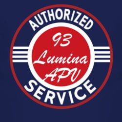 Authorized Service 1993 Chevy Lumina APV Dark T Shirt