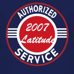 Authorized Service 2007 Liberty Latitude Dark T Shirt