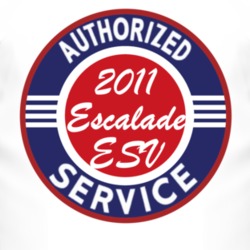 Authorized Service 2011 Cadillac Escalade ESV T Shirt