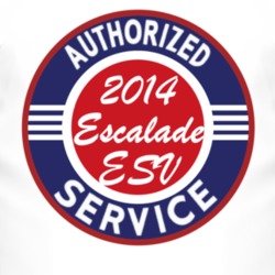 Authorized Service 2014 Cadillac Escalade ESV T Shirt