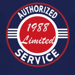 Authorized Service 1988 Cherokee Limited Dark T Shirt