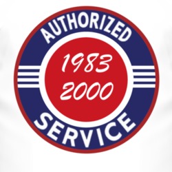 Authorized Service 1983 Pontiac 2000 T Shirt