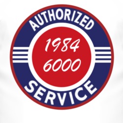Authorized Service 1984 Pontiac 6000 T Shirt