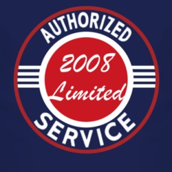 Authorized Service 2008 Commander Limited Dark T Shirt