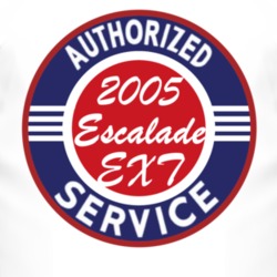 Authorized Service 2005 Cadillac Escalade EXT T Shirt