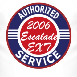 Authorized Service 2006 Cadillac Escalade EXT T Shirt