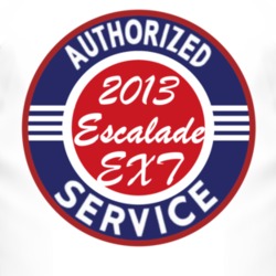 Authorized Service 2013 Cadillac Escalade EXT T Shirt