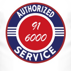 Authorized Service 1991 Pontiac 6000 T Shirt