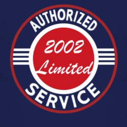Authorized Service 2002 Liberty Limited Dark T Shirt