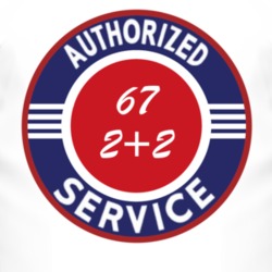Authorized Service 1967 Pontiac 2+2 T Shirt