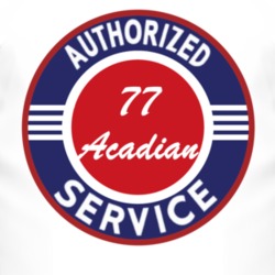 Authorized Service 1977 Pontiac Acadian T Shirt