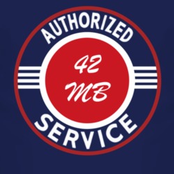 Authorized Service 1942 Willys MB Dark T Shirt