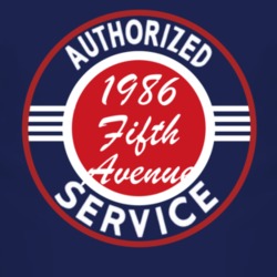 Authorized Service 1986 Chrysler Fifth Avenue Dark T Shirt