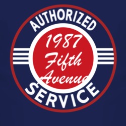 Authorized Service 1987 Chrysler Fifth Avenue Dark T Shirt