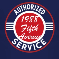 Authorized Service 1988 Chrysler Fifth Avenue Dark T Shirt