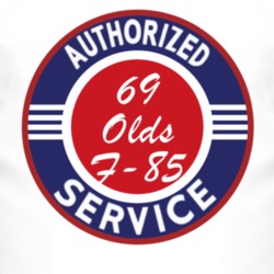 Authorized Service 1969 Oldsmobile Olds F-85 T Shirt