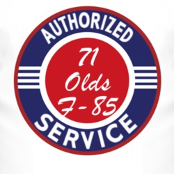 Authorized Service 1971 Oldsmobile Olds F-85 T Shirt