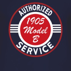 Authorized Service 1905 Model B Dark T Shirt