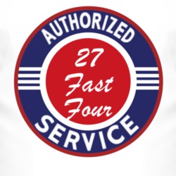 Authorized Service 1927 Dodge Fast Four T Shirt