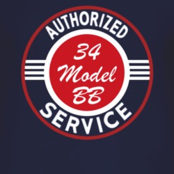 Authorized Service 1934 Model BB Dark T Shirt