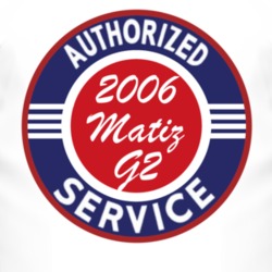Authorized Service 2006 Pontiac Matiz G2 T Shirt