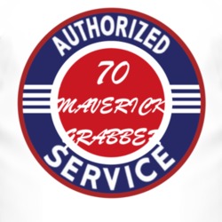 Authorized Service 1970  MAVERICK GRABBER T Shirt