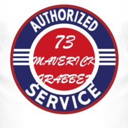 Authorized Service 1973  MAVERICK GRABBER T Shirt