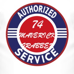 Authorized Service 1974  MAVERICK GRABBER T Shirt
