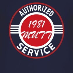Authorized Service 1981 M151 MUTT Dark T Shirt