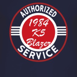Authorized Service 1984 Chevy K5 Blazer Dark T Shirt
