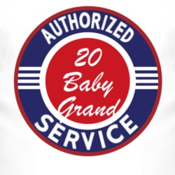 Authorized Service 1920 Chevy Baby Grand T Shirt