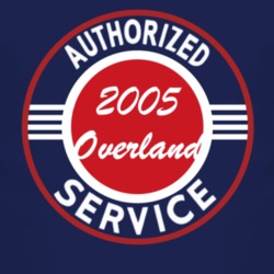 Authorized Service 2005 Laredo Overland Dark T Shirt