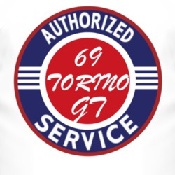 Authorized Service 1969  TORINO GT T Shirt