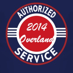 Authorized Service 2014 Laredo Overland Dark T Shirt