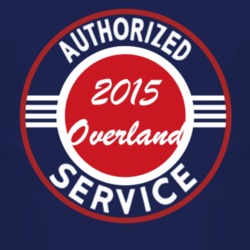 Authorized Service 2015 Laredo Overland Dark T Shirt