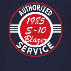 Authorized Service 1985 Chevy S-10 Blazer Dark T Shirt
