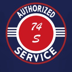 Authorized Service 1974 Cherokee S Dark T Shirt