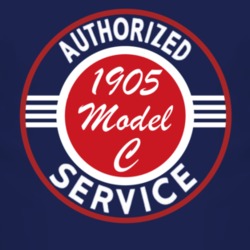 Authorized Service 1905 Cadillac Model C Dark T Shirt