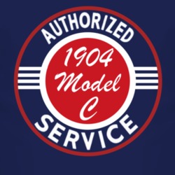 Authorized Service 1904 Model C Dark T Shirt