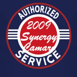 Authorized Service 2009 Chevy Synergy Camaro Dark T Shirt