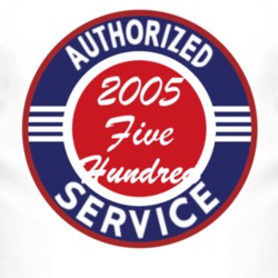 Authorized Service 2005 Five Hundred T Shirt
