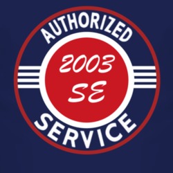 Authorized Service 2003 TJ SE Dark T Shirt
