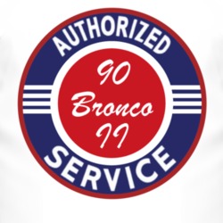 Authorized Service 1990 Bronco II T Shirt