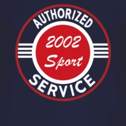 Authorized Service 2002 Liberty Sport Dark T Shirt