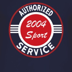 Authorized Service 2004 Liberty Sport Dark T Shirt