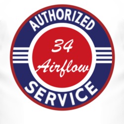 Authorized Service 1934 Chrysler Airflow T Shirt