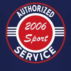 Authorized Service 2006 Liberty Sport Dark T Shirt