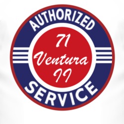 Authorized Service 1971 Pontiac Ventura II T Shirt