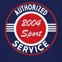 Authorized Service 2004 TJ Sport Dark T Shirt